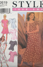 Load image into Gallery viewer, 1990’s Vintage Sewing Pattern: Style 2619
