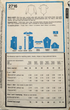 Load image into Gallery viewer, 1979 Vintage Sewing Pattern: Style 2716
