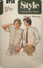 Load image into Gallery viewer, 1979 Vintage Sewing Pattern: Style 2716
