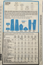 Load image into Gallery viewer, 1981 Vintage Sewing Pattern: Style 3212
