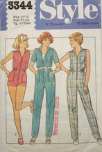 Load image into Gallery viewer, 1981 Vintage Sewing Pattern: Style 3344
