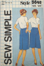 Load image into Gallery viewer, 1982 Vintage Sewing Pattern: Style 3643
