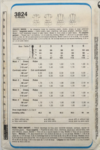 Load image into Gallery viewer, 1983 Vintage Sewing Pattern: Style 3824
