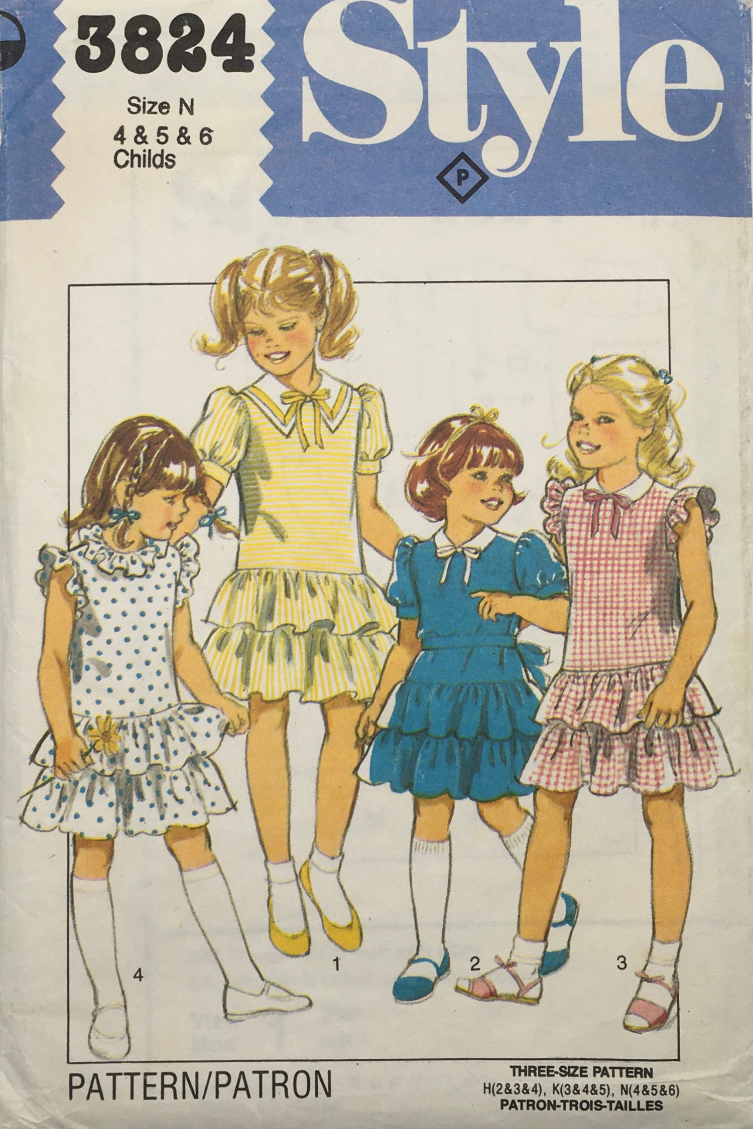 1983 Vintage Sewing Pattern: Style 3824 – Vintage Stitch Australia
