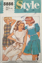 Load image into Gallery viewer, 1983 Vintage Sewing Pattern: Style 3856
