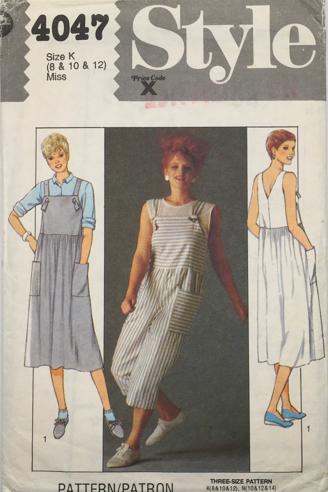 1984 Vintage Sewing Pattern: Style 4047