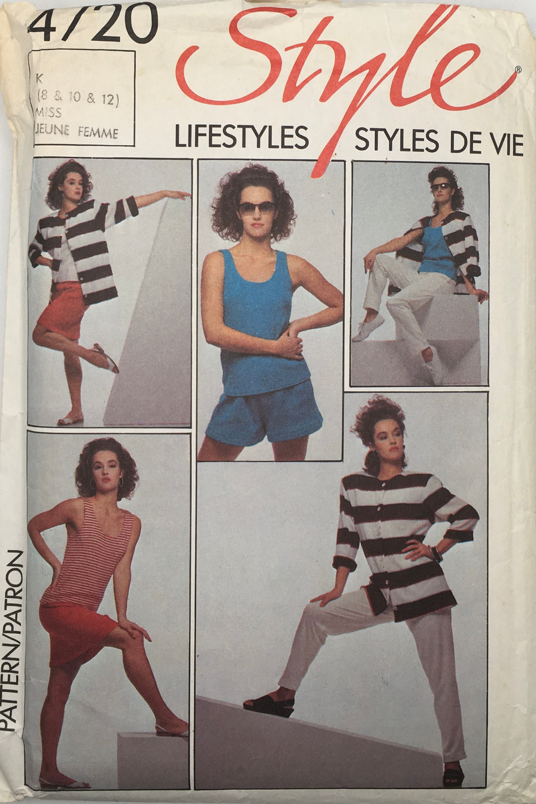 1986 Vintage Sewing Pattern: Style 4720