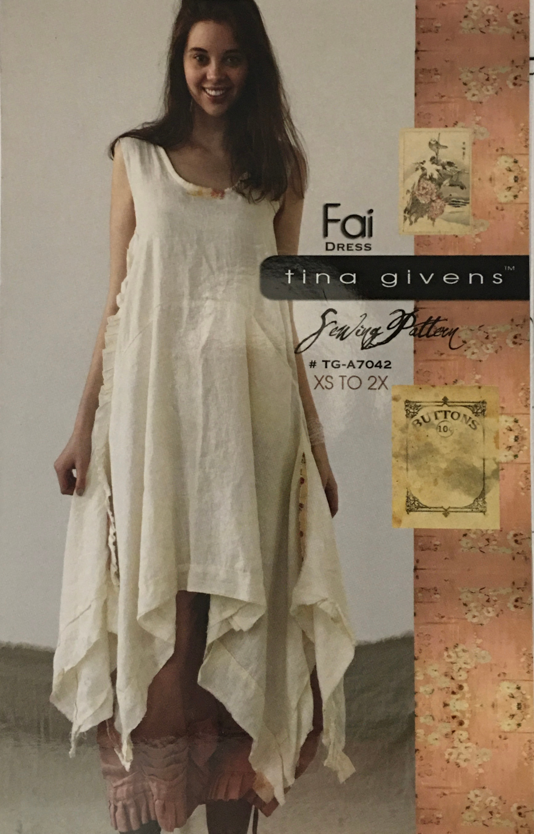 2000’s Sewing Pattern: Tina Givens: A7042