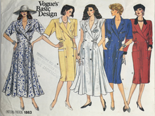 Load image into Gallery viewer, 1987 Vintage Sewing Pattern: Vogue 1863
