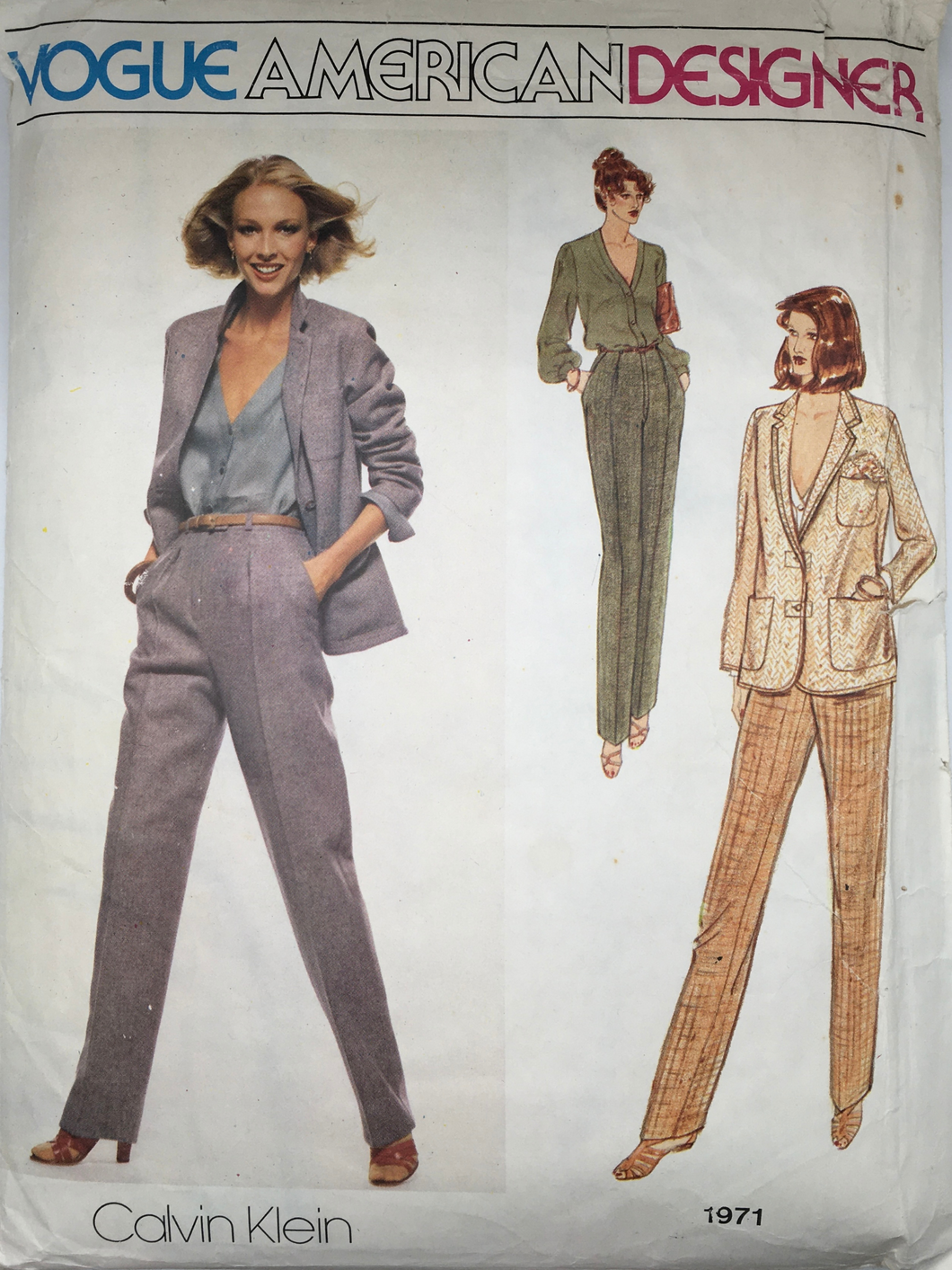 1978 Vintage Sewing Pattern: Vogue 1971