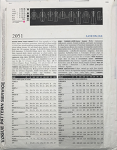 Load image into Gallery viewer, 1997 Vintage Sewing Pattern: Vogue 2051
