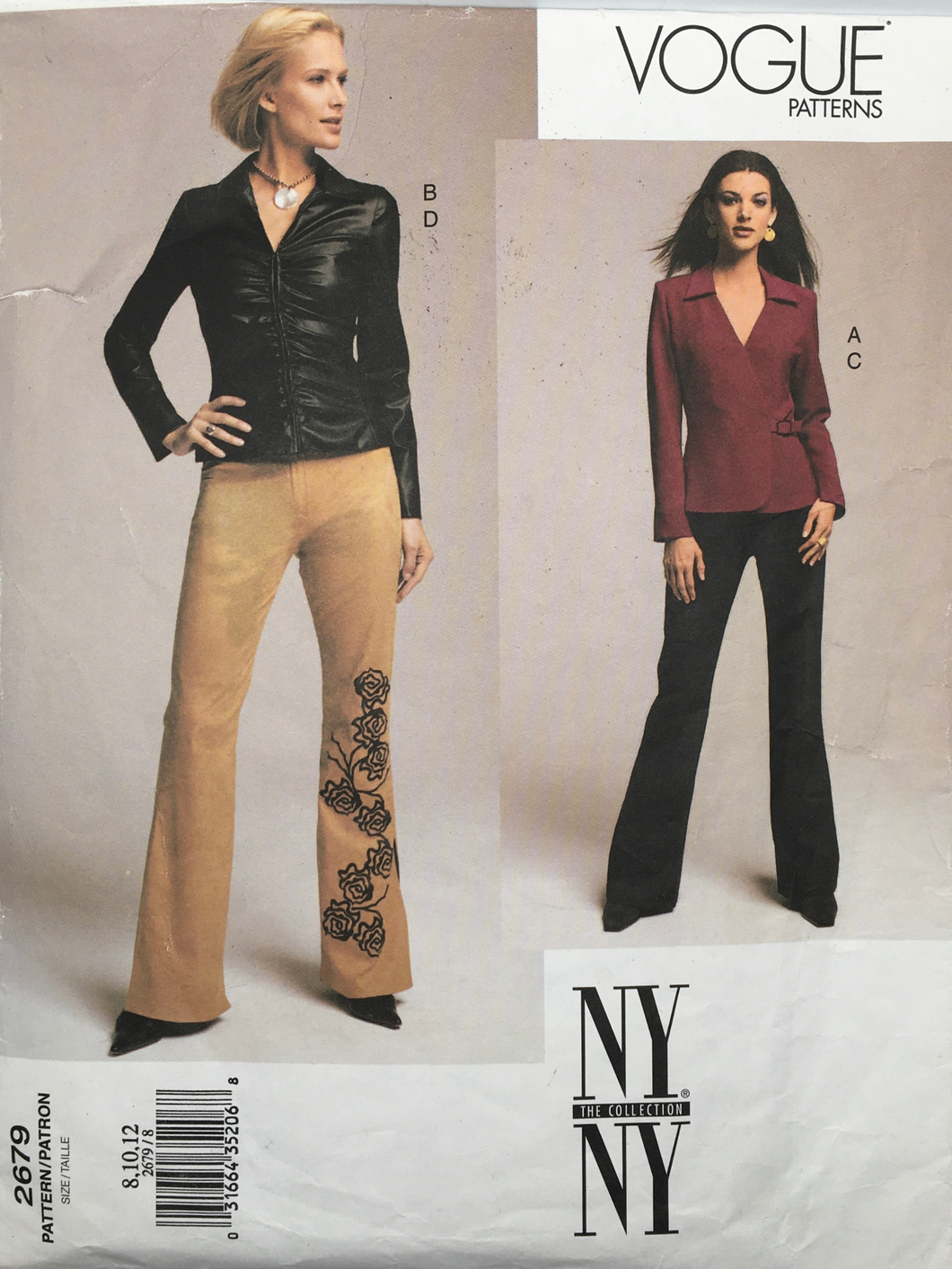 2002 Sewing Pattern: Vogue  2679