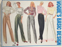 Load image into Gallery viewer, 1983 Vintage Sewing Pattern: Vogue  2761
