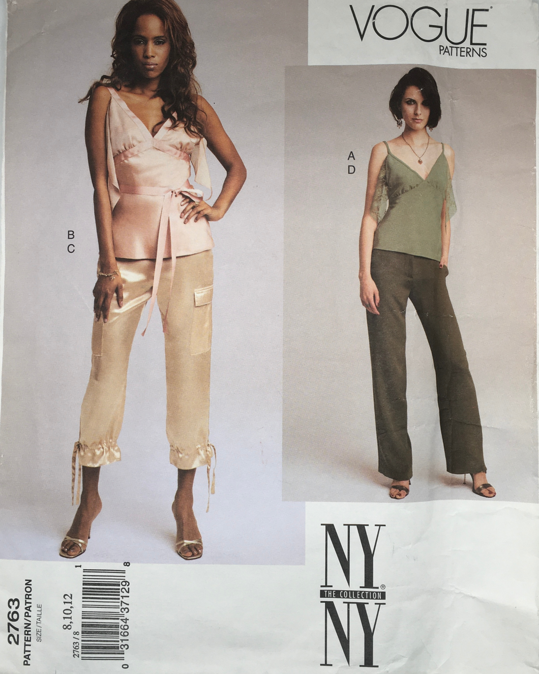 2003  Sewing Pattern: Vogue 2763