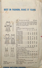 Load image into Gallery viewer, 1960’s Vintage Sewing Pattern: Vogue 6394
