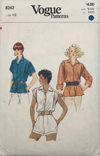 Load image into Gallery viewer, 1980’s Vintage Sewing Pattern: Vogue 8242
