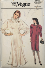 Load image into Gallery viewer, 1980’s Vintage Sewing Pattern: Vogue 9061
