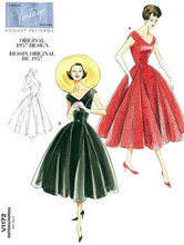 Load image into Gallery viewer, 1950’s Reproduction Sewing Pattern: Vogue V1172
