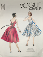 Load image into Gallery viewer, 1954 Reproduction Vintage Sewing Pattern: Vogue V1696
