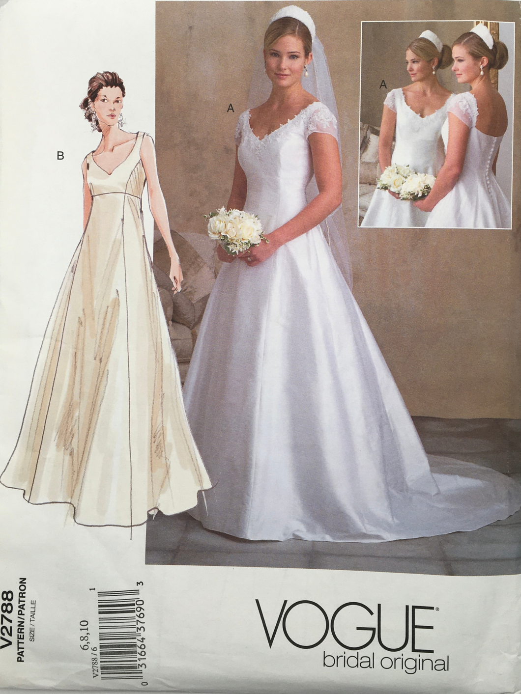 2002 Sewing Pattern: Vogue V2788