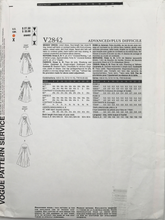 Load image into Gallery viewer, 2004 Sewing Pattern: Vogue V2842
