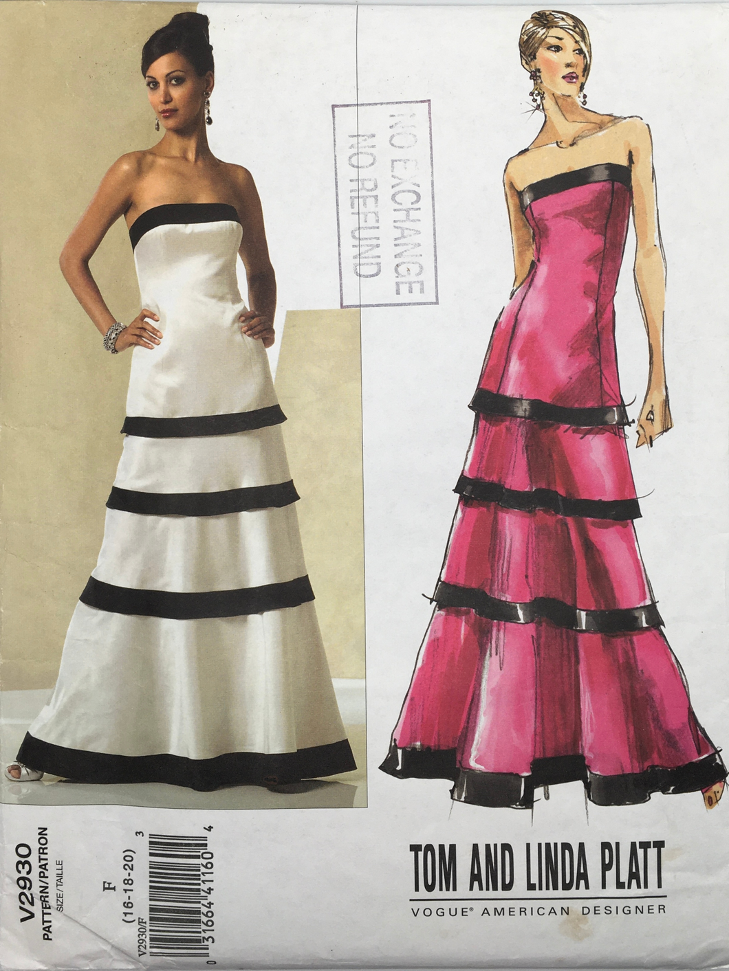 2006 Sewing Pattern: Vogue  V2930