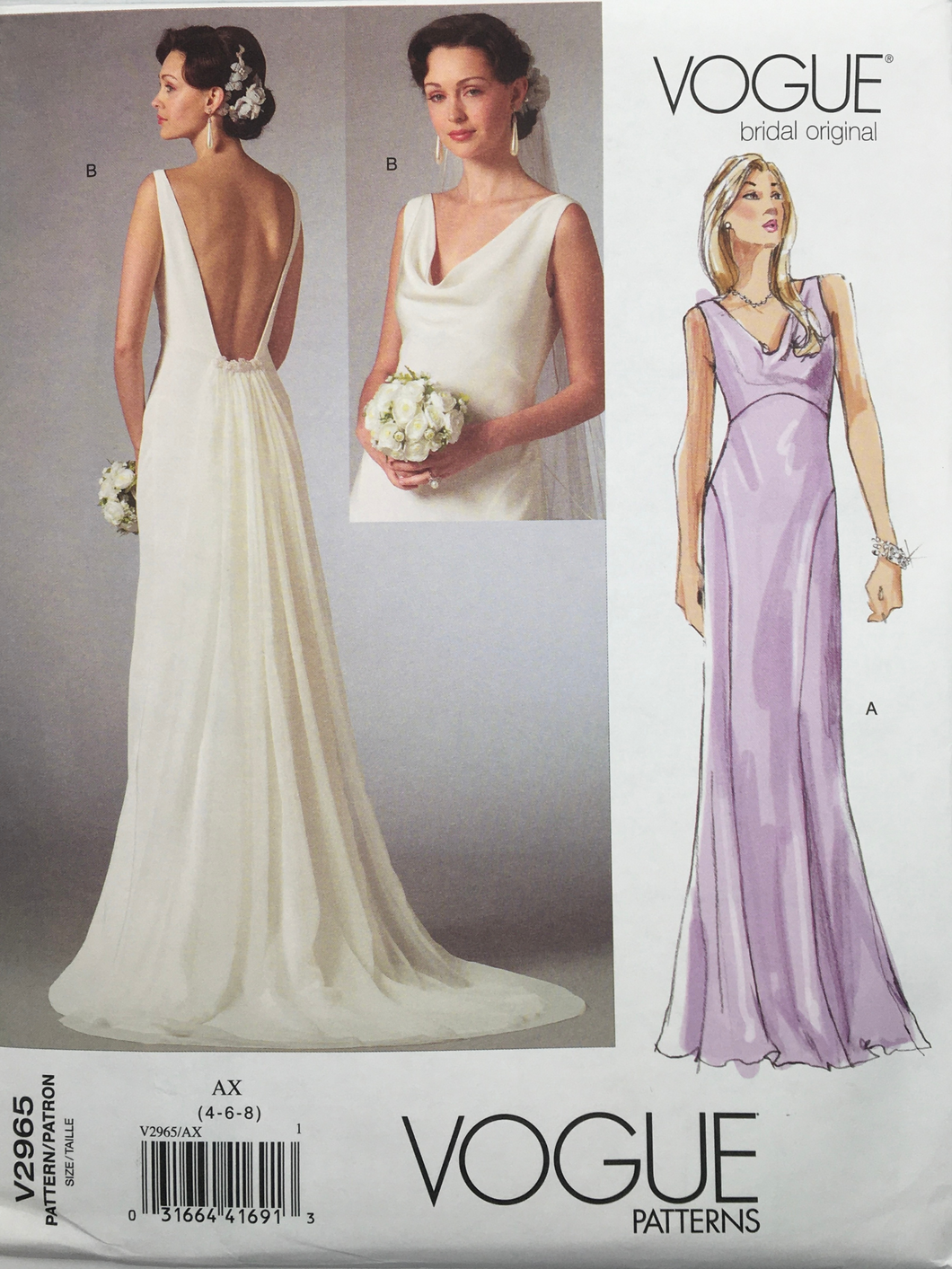 2007 Sewing Pattern: Vogue V2965