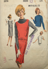 Load image into Gallery viewer, 1960’s Vintage Sewing Pattern: Weigel’s 2370
