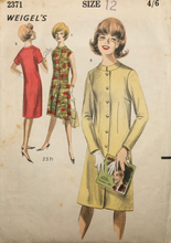 Load image into Gallery viewer, 1960’s Vintage Sewing Pattern: Weigel’s 2371
