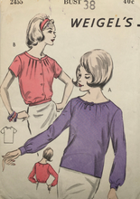 Load image into Gallery viewer, 1960’s Vintage Sewing Pattern: Weigel’s 2455
