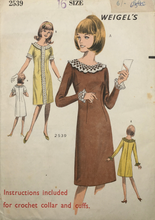 Load image into Gallery viewer, 1960’s Vintage Sewing Pattern: Weigel’s 2539
