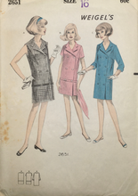 Load image into Gallery viewer, 1960&#39;s Vintage Sewing Pattern: Weigel&#39;s 2651
