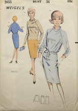 Load image into Gallery viewer, 1960&#39;s Vintage Sewing Pattern: Weigel&#39;s 2655
