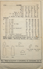 Load image into Gallery viewer, 1960&#39;s Vintage Sewing Pattern: Weigel’s 2749
