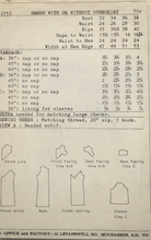 Load image into Gallery viewer, 1960&#39;s Vintage Sewing Pattern: Weigel’s 2753
