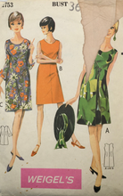 Load image into Gallery viewer, 1960&#39;s Vintage Sewing Pattern: Weigel’s 2753
