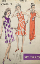 Load image into Gallery viewer, 1960&#39;s Vintage Sewing Pattern: Weigel’s 2783
