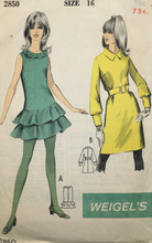 Load image into Gallery viewer, 1960&#39;s Vintage Sewing Pattern: Weigel’s 2850
