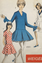 Load image into Gallery viewer, 1960&#39;s Vintage Sewing Pattern: Weigel’s 2851
